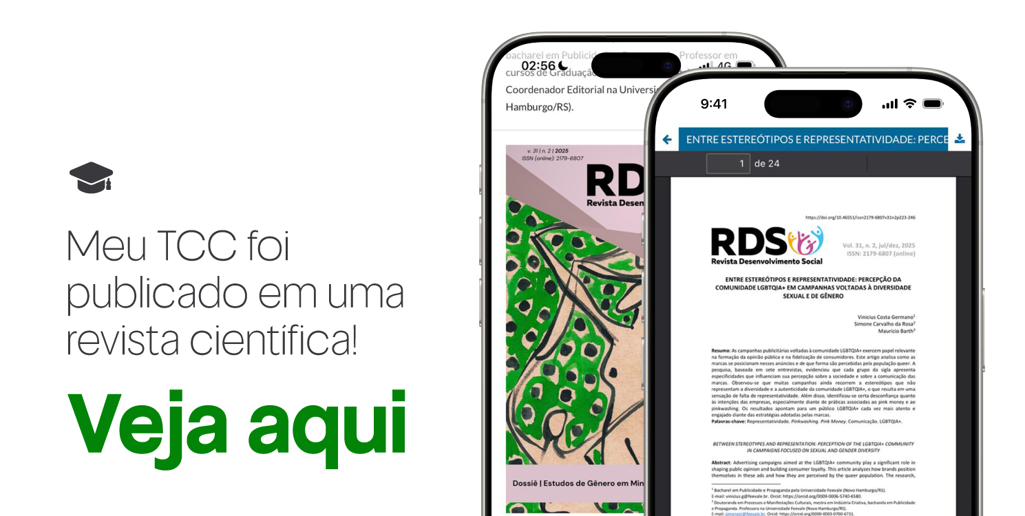 TCC publicado em revista